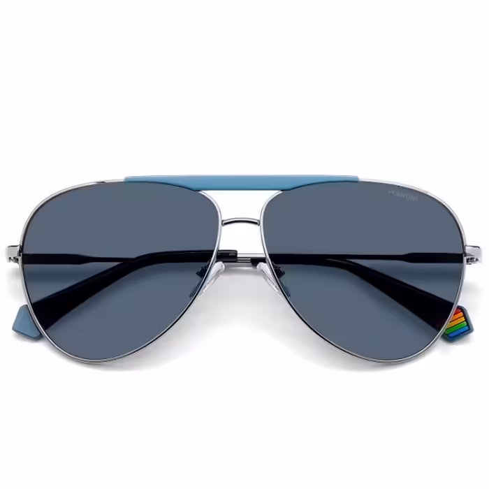 Очки солнцезащитные Polaroid Sunglasses Серебристый/Синий No Size - 3