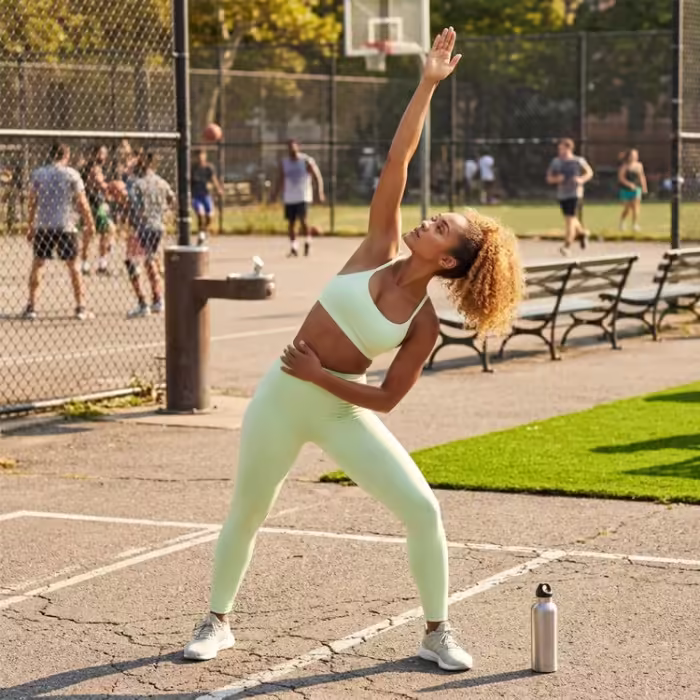 Спортивное бра Adidas ALL ME LS BRA - 8