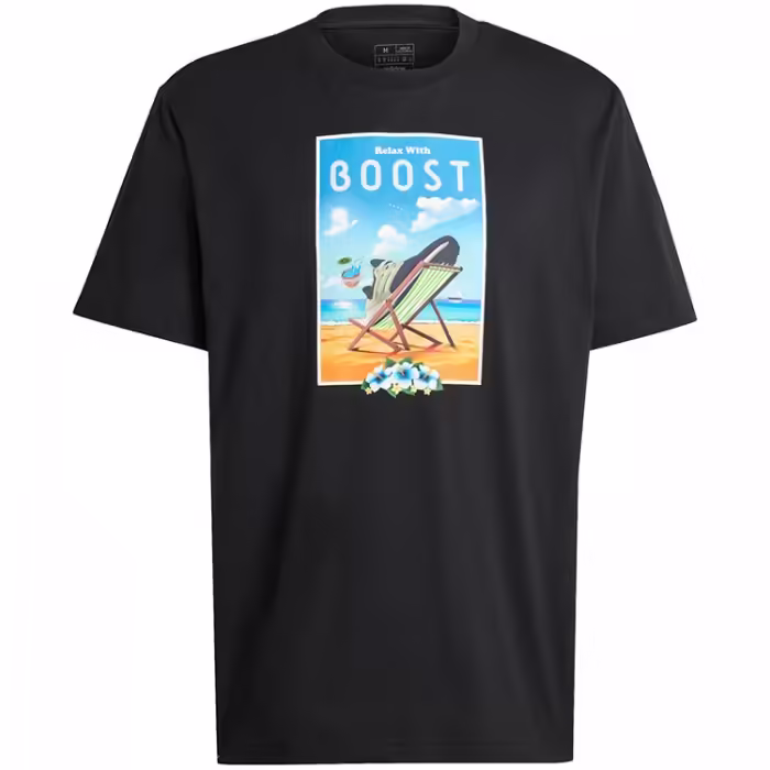 Tricou Adidas M BOOST G T Black S - 6
