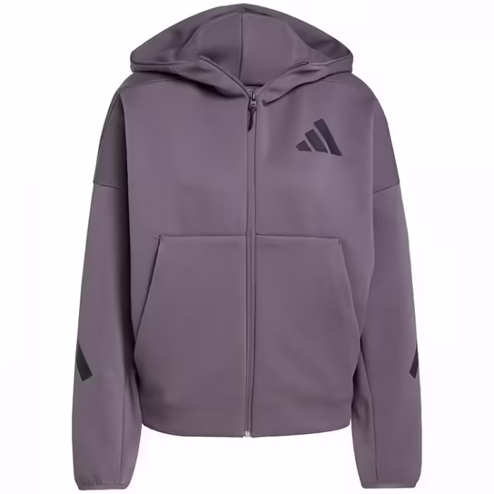 Толстовка Adidas W Z.N.E. FZ Серый XL - 6