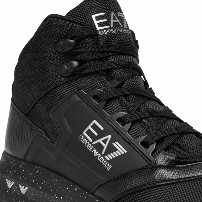 Ghete EA7 EMPORIO ARMANI SNEAKER ICE ALTURA NYLON Negru 42 - 7