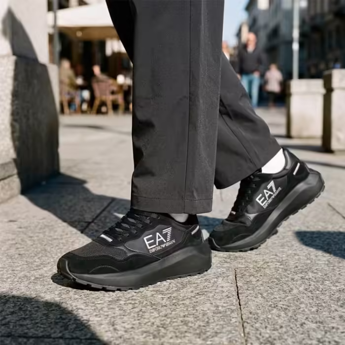 Кроссовки EA7 EMPORIO ARMANI Wader sneakers Черный 40 - 8