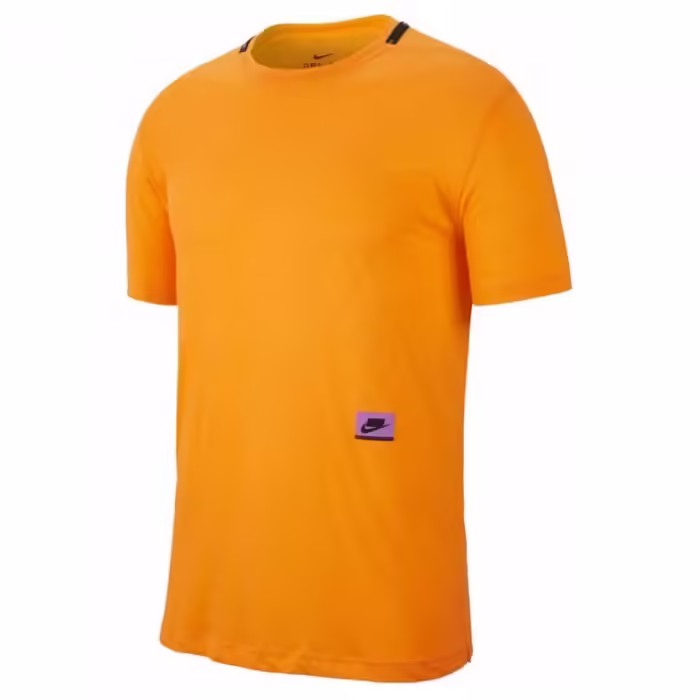 Футболка Nike M NK DRY TOP SS PX Оранжевый L