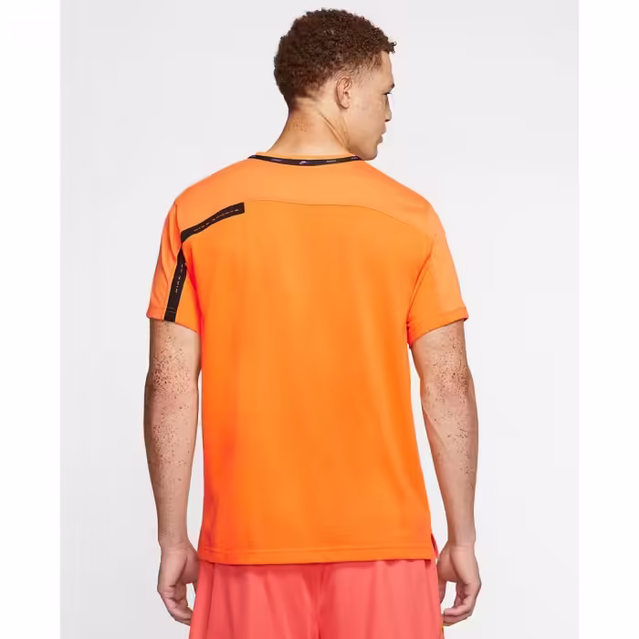 Футболка Nike M NK DRY TOP SS PX Оранжевый L - 3