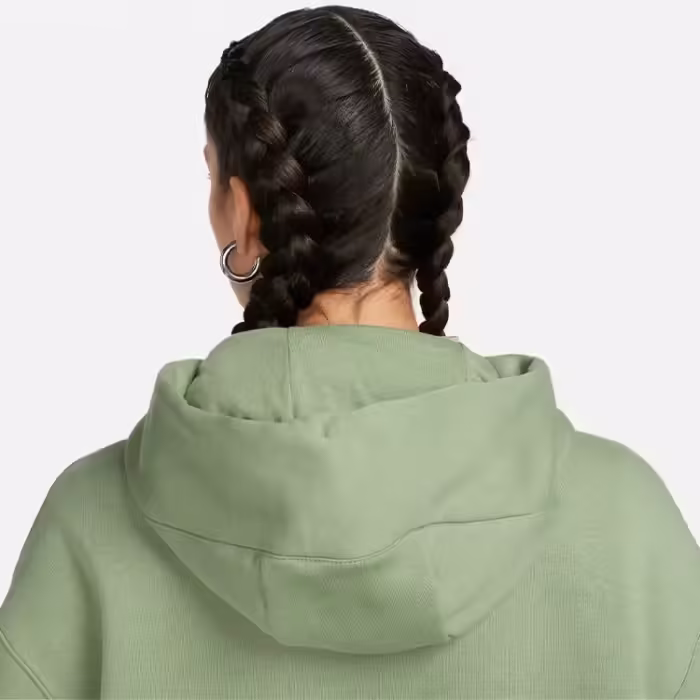 Толстовка Nike W NSW STYLE FLC PO HOODIE OS Зеленый XS - 6