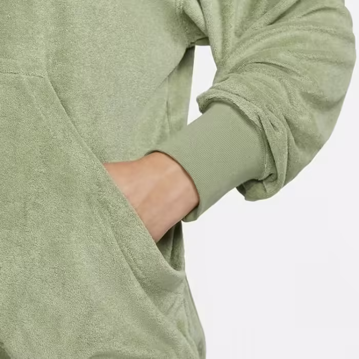 Толстовка Nike W NSW TRRY OS PO  HOODIE A2 Зеленый XS - 6