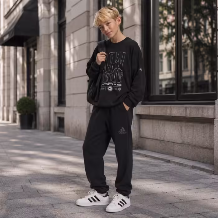 Брюки Adidas U FI LOGO PT Черный 128 - 8