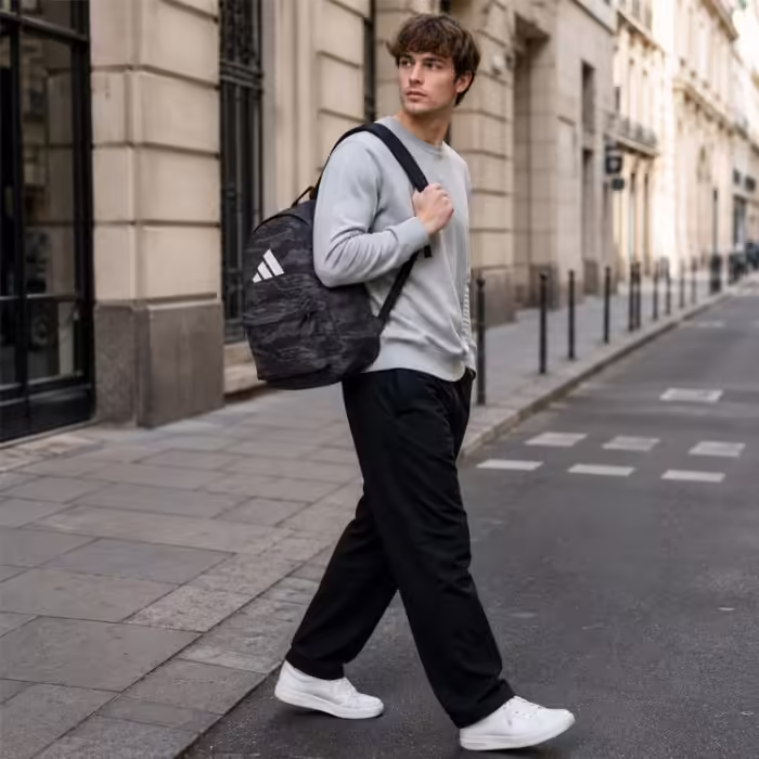 Rucsac Adidas CL BPK CAMO Gri One size - 8