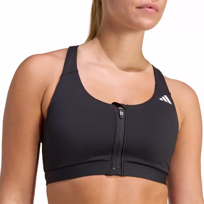 Bra sportive Adidas OPTIME ESSENTIALS ZIP - 4