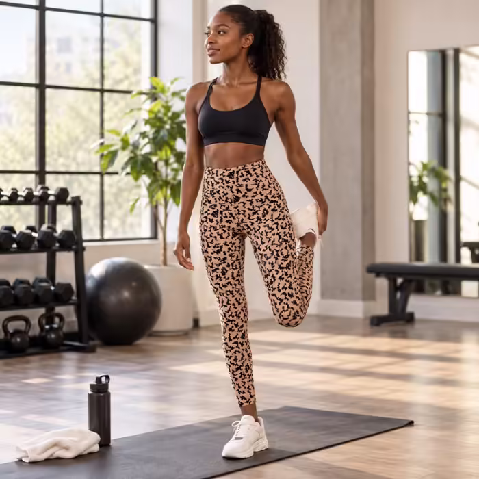 Panta-colanti EA7 EMPORIO ARMANI TRAIN SPORTY 4EVER W LEGGINGS - 9