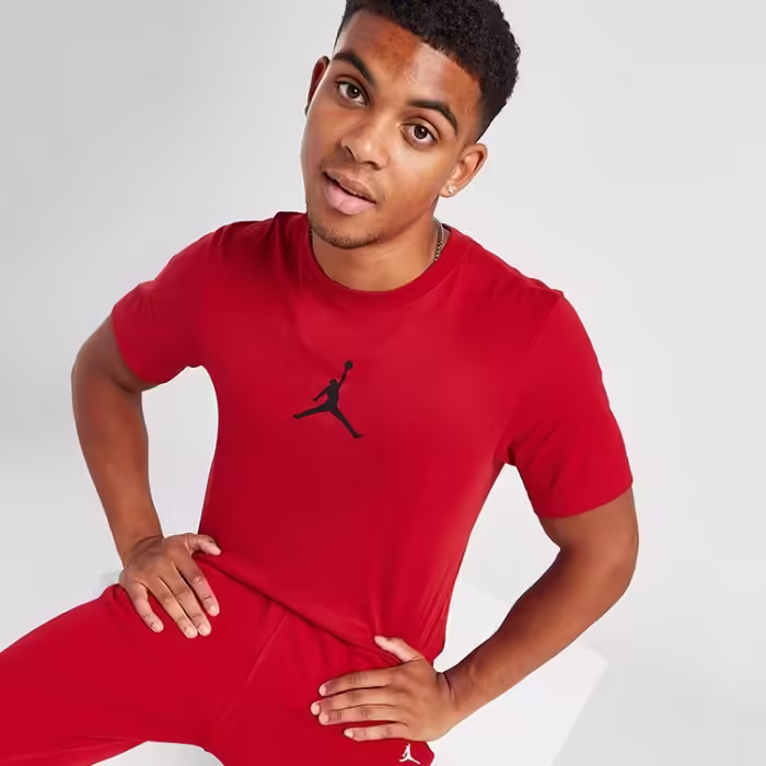 Футболка Nike M J JUMPMAN DFCT SS CREW Красный L - 5
