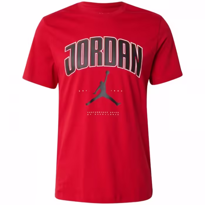 Tricou Nike M J CITY 88 SS CREW Rosu S - 6