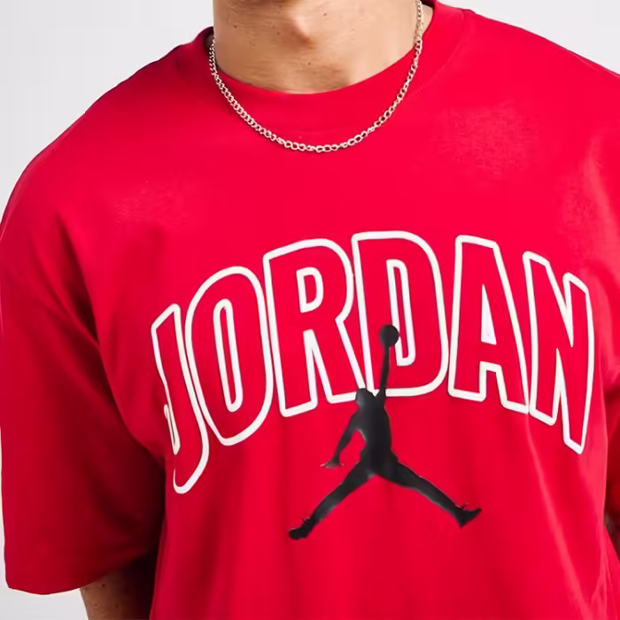 Tricou Nike M J BRK ARCH JD HBR SS CREW Rosu S - 6