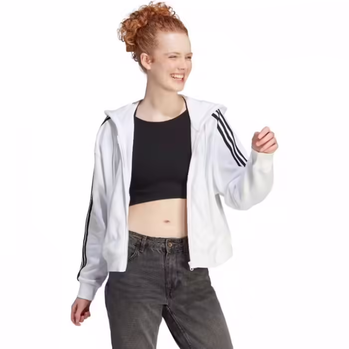 Толстовка Adidas W 3S FT FZ S HD - 3