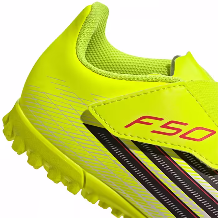 Бутсы Adidas F50 CLUB VELCRO TF Желтый 30.5 - 8
