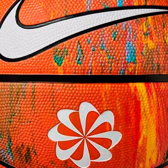 Мяч баскетбольный Nike EVERYDAY PLAYGROUND 8P NEXT NATURE DEFLATED MULTI/AMBER/BLACK/WHITE 06 - 2