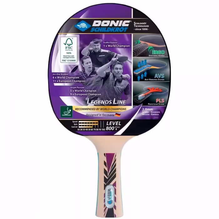 Set p/u tenis de masa Donic Legends 800 FSC - 2