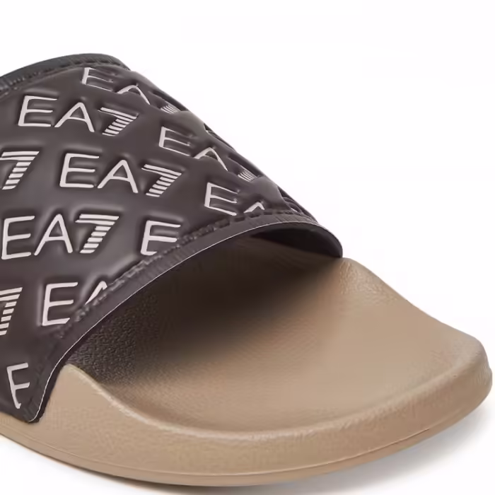 Slapi EA7 EMPORIO ARMANI SLIPPER Bej 37 - 8
