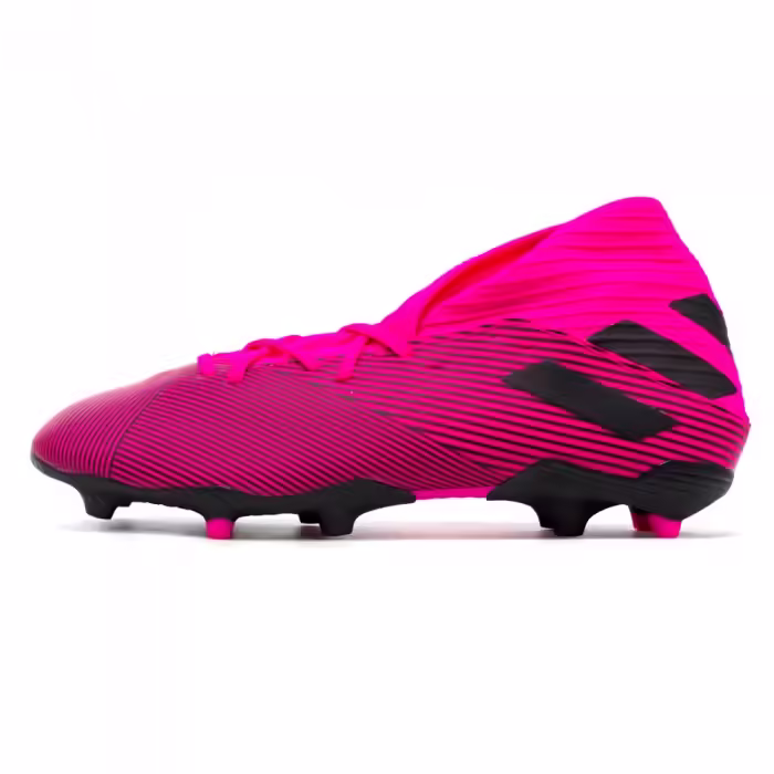 Ghete pentru fotbal Adidas NEMEZIZ 19.3 FG Roz 42