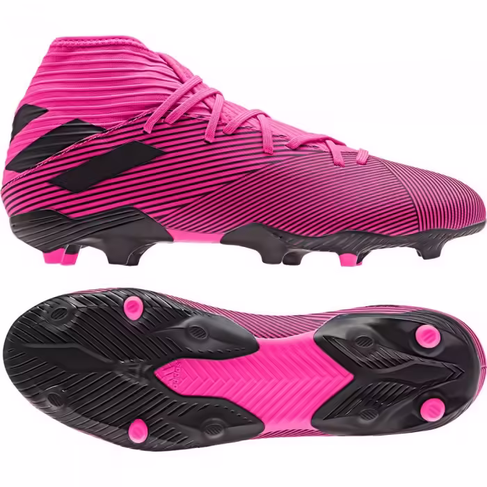 Ghete pentru fotbal Adidas NEMEZIZ 19.3 FG Roz 42 - 3