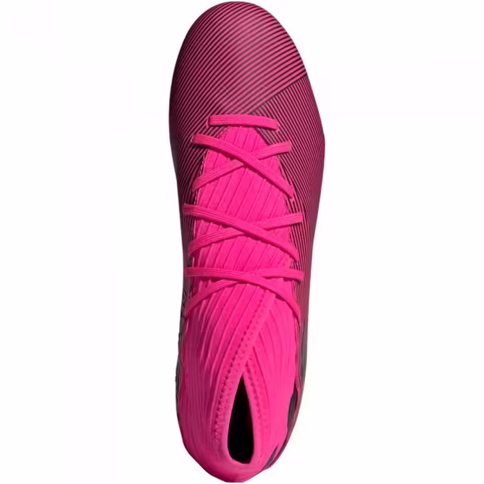 Ghete pentru fotbal Adidas NEMEZIZ 19.3 FG Roz 42 - 4