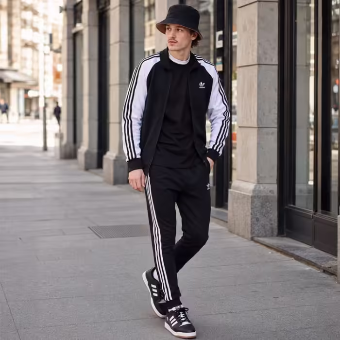 Pantaloni Adidas SST TP Negru S - 7