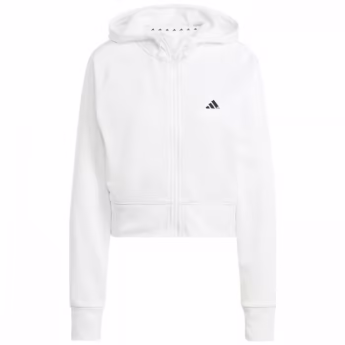 Hanorac Adidas W GG FZ HD Alb XXS - 6