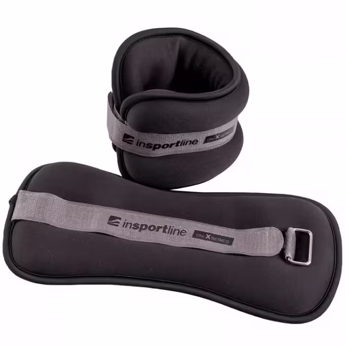 Bratari cu greutati 2x1kg (pereche) inSPORTline ON-X neopren