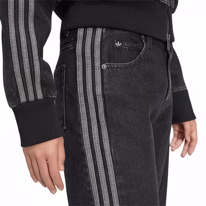 Брюки Adidas FIREBIRD MID RISE STRAIGHT DENIM - 5
