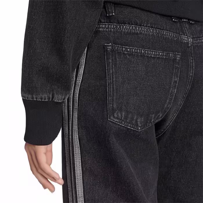 Брюки Adidas FIREBIRD MID RISE STRAIGHT DENIM - 6