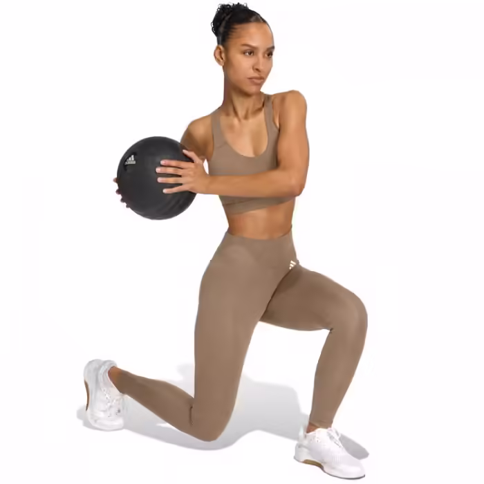 Спортивное бра Adidas OPTIME ESSENTIALS WORKOUT HIGH SUPPORT Коричневый - 3