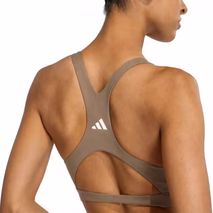 Спортивное бра Adidas OPTIME ESSENTIALS WORKOUT HIGH SUPPORT Коричневый - 4