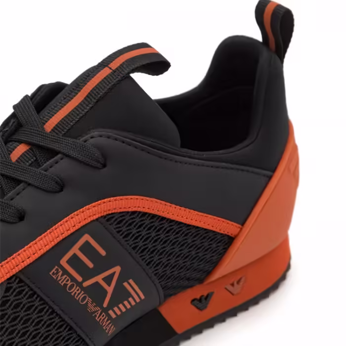 Incaltaminte Sport EA7 EMPORIO ARMANI ENGLISH Negru-rosu 41.5 - 9