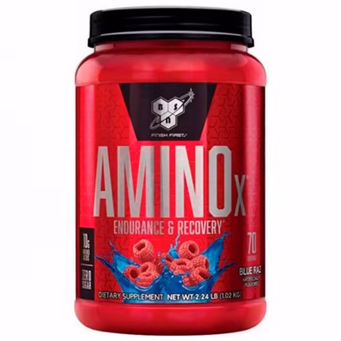 Аминокислоты BSN BSN AMINO X BLUE RASPBERRY 2.23LB