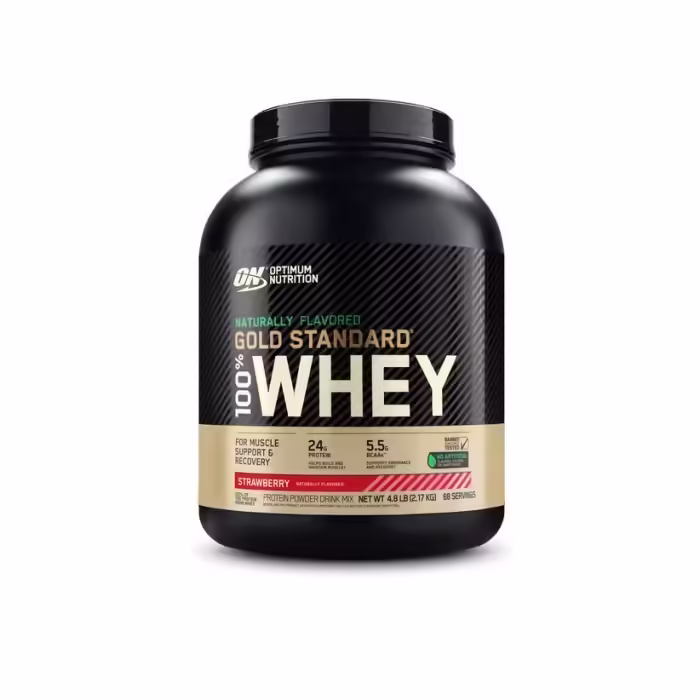 Proteine din zer Optimum Nutrition ON 100% NAT WGS GLUTEN FREE STRAW 4.80LB - 2