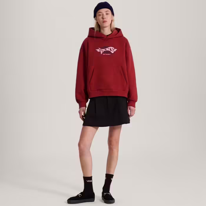 Hanorac Vans Retro Sport Rosu L - 3