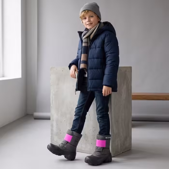 Ботинки Columbia Childrens Rope Tow Kruser 2 Розовый 28 - 8