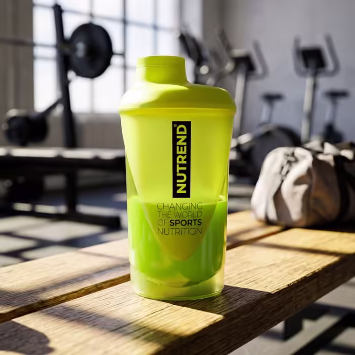 Шейкер Nutrend CHANGING THE WORLD OF SPORTS NUTRITION YELLOW - 4