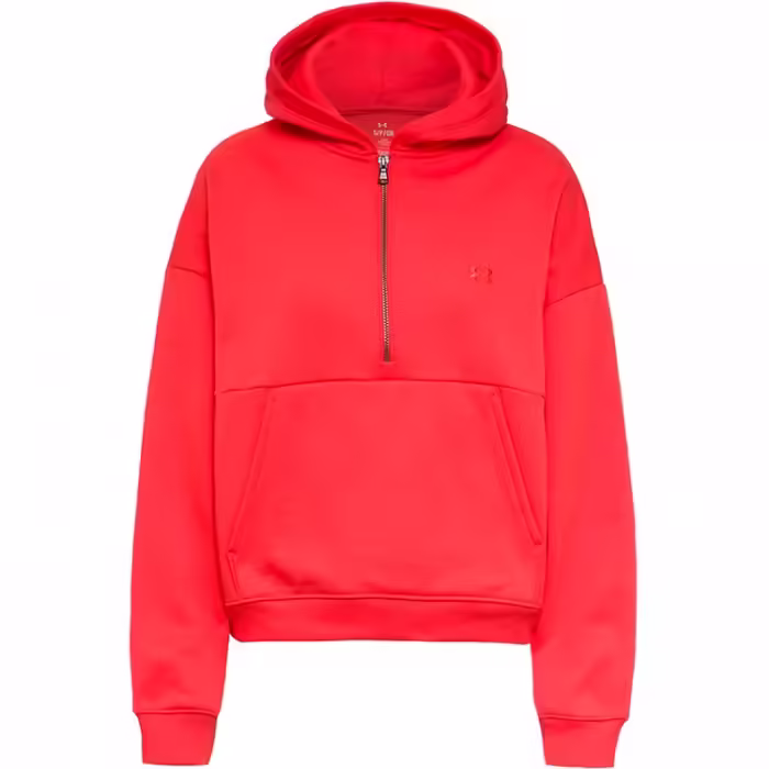 Hanorac Under Armour Icon Fleece Hoodie Rosu L - 6