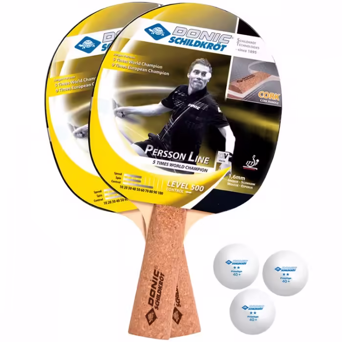 Set p/u tenis de masa Donic Persson 500 Cork Set - 2