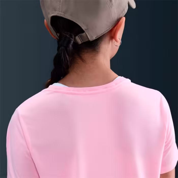 Футболка Nike G NK DF ONE STD SS TOP HBR Розовый L - 7