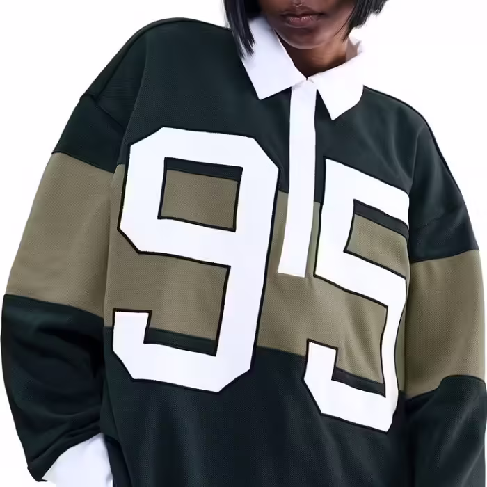 Толстовка Nike W NSW STREET LS GFX POLO - 4