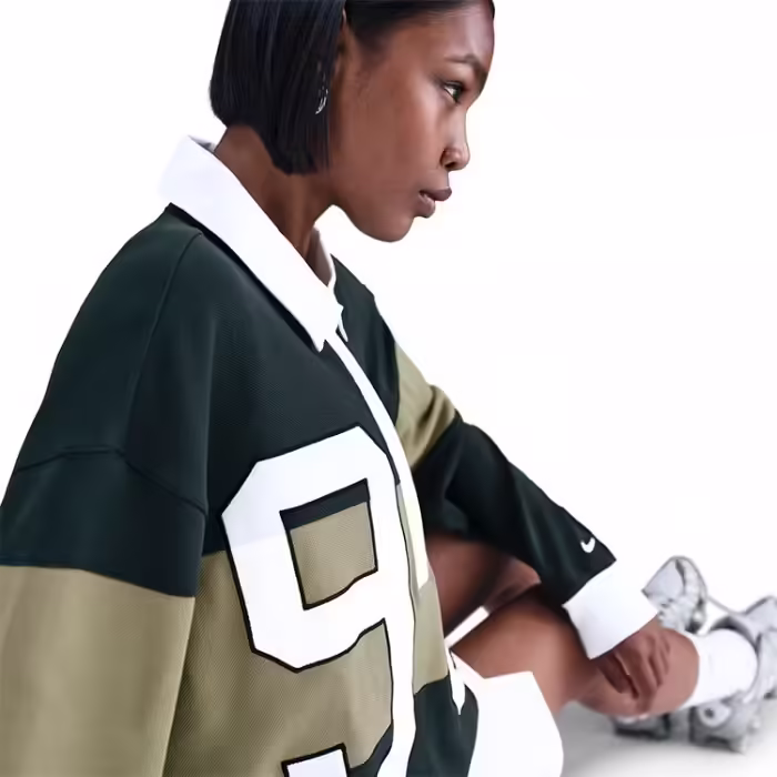 Толстовка Nike W NSW STREET LS GFX POLO - 5