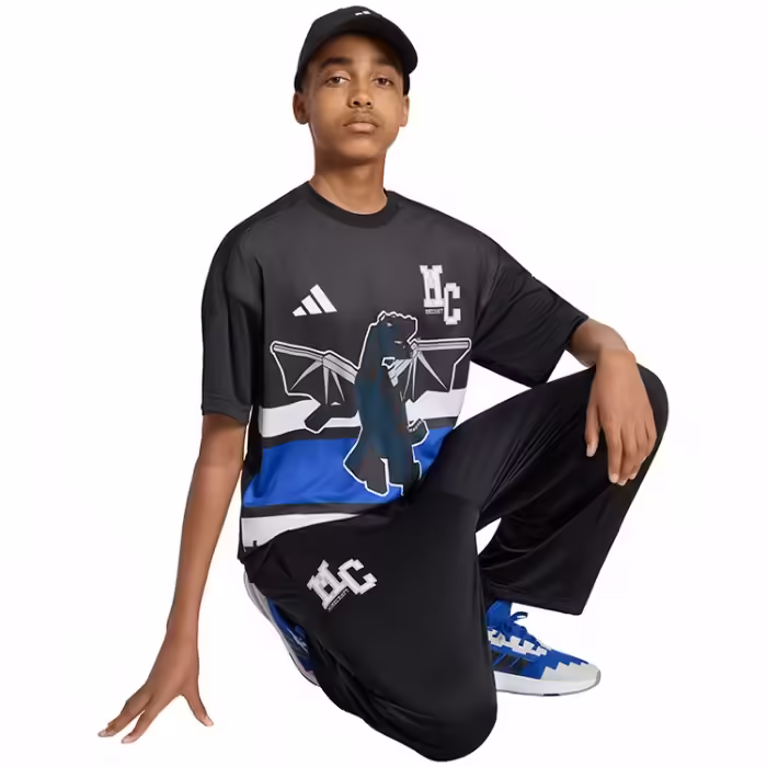 Футболка Adidas J MC TEE Черный 116 - 3