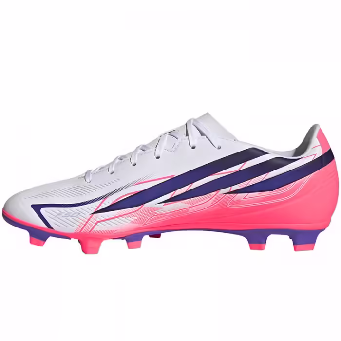Ghete pentru fotbal Adidas F50 HYPERFAST CLUB FG/MG Alb 39.5 - 2