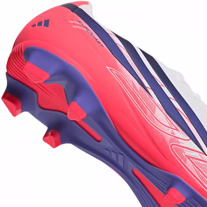 Ghete pentru fotbal Adidas F50 HYPERFAST CLUB FG/MG Alb 39.5 - 8