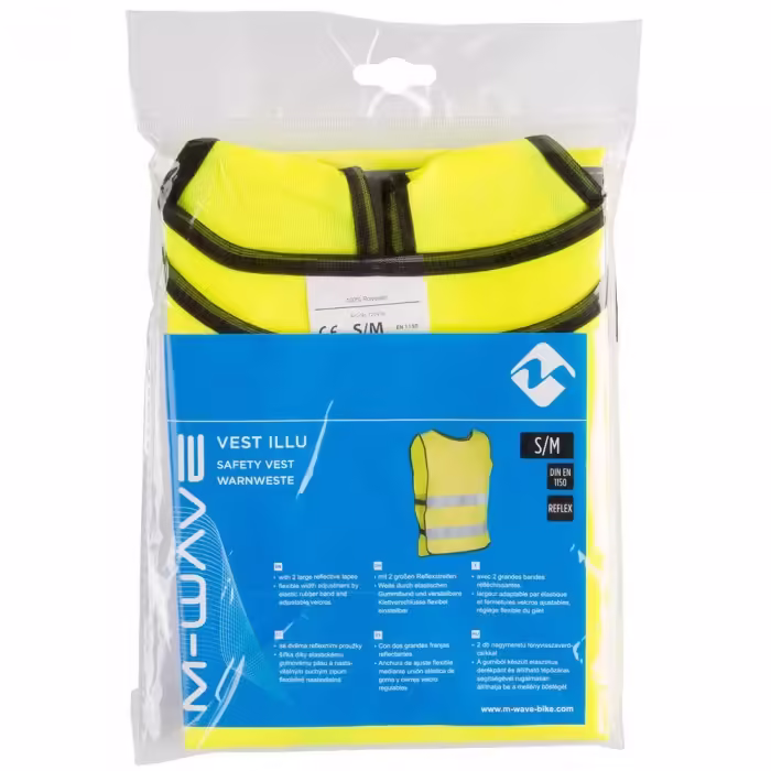 Vesta reflectorizanta M-WAVE Vest Illu safety vest - 5