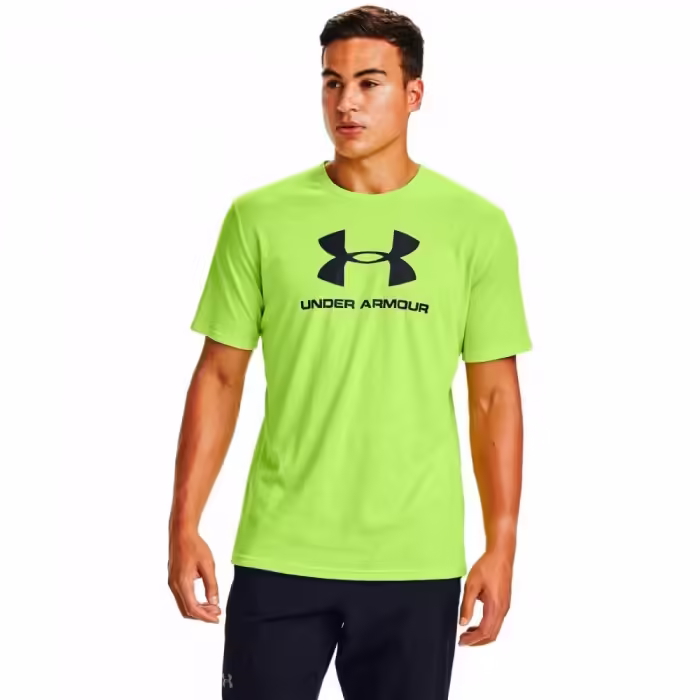 Футболка Under Armour UA SPORTSTYLE LOGO SS Зеленый L - 2