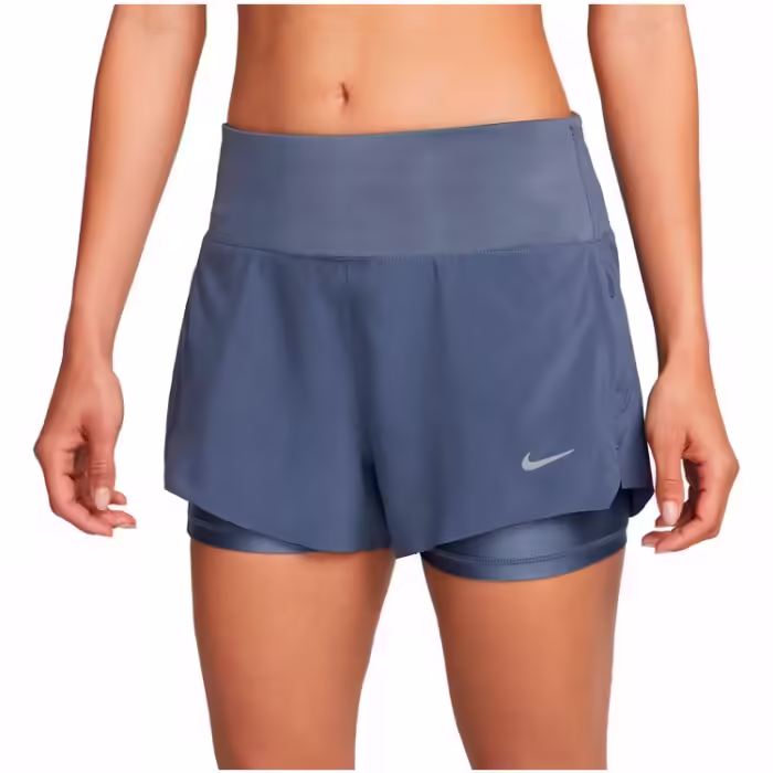 Шорты Nike W NK SWIFT DF MR 3IN 2N1 SHORT