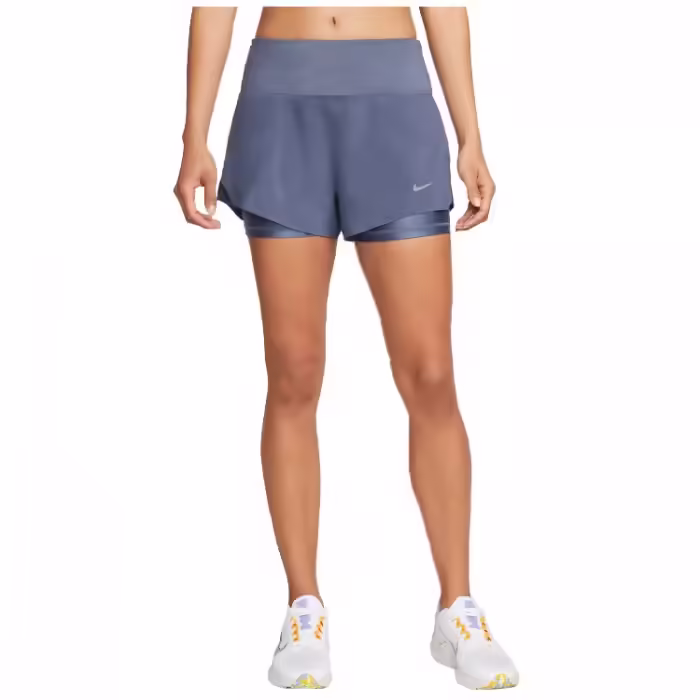 Шорты Nike W NK SWIFT DF MR 3IN 2N1 SHORT - 4